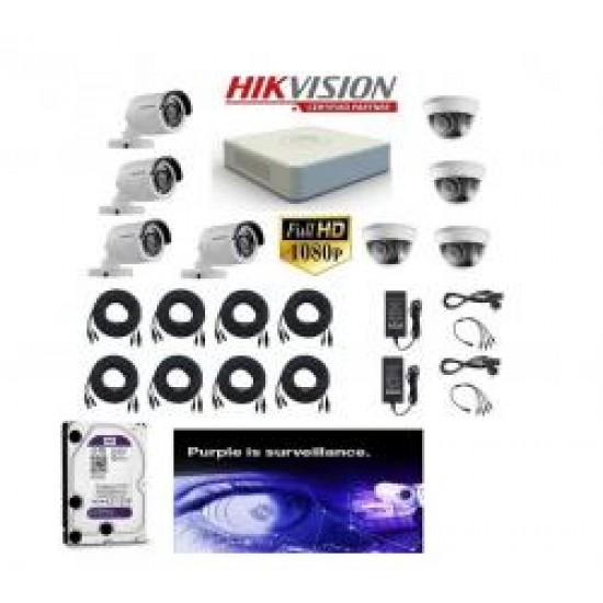 Hikvision 8ch 1080p kit 22