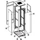 RACK ΕΠΙΔΑΠΕΔΙΟ ΔΙΠΛΟ 37U Π60/Β60 SNB6637(3TEM) SAFEWELL