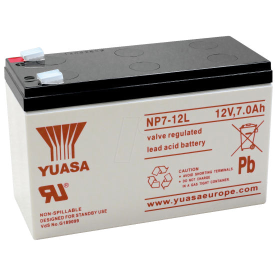 Μπαταρία YUASA 7.0Ah 12v NP7.0-12