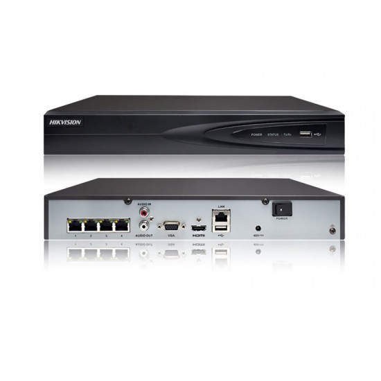 HIKVISION DS-7604NI-SE / (4) P 4CH POE NVR