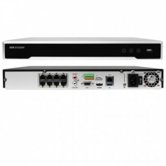 HIKVISION DS-7608NI-K1/8P (C) 8-ch 1U 8 PoE 4K NVR